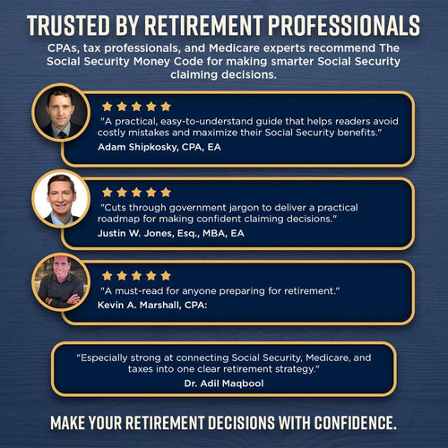 The Social Security Money Code : Master Your Benefits, Avoid Costly Mistakes & Maximize Your Retirement Income
