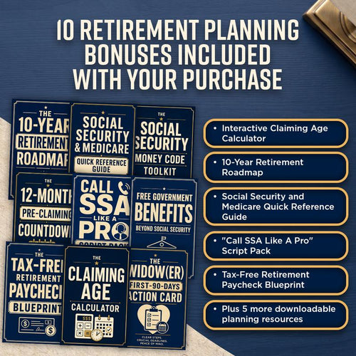 The Social Security Money Code : Master Your Benefits, Avoid Costly Mistakes & Maximize Your Retirement Income